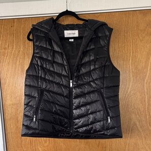 Calvin Klein Women's Black Puffer Vest